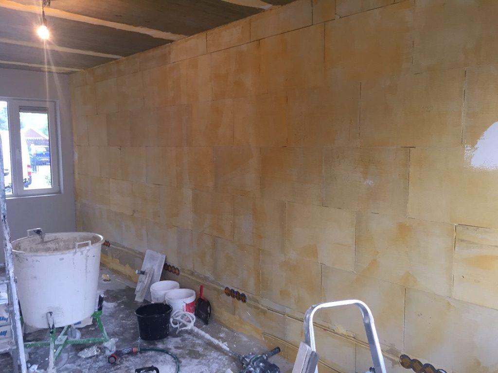 Stukadoren woonkamer pleisterwerk 2